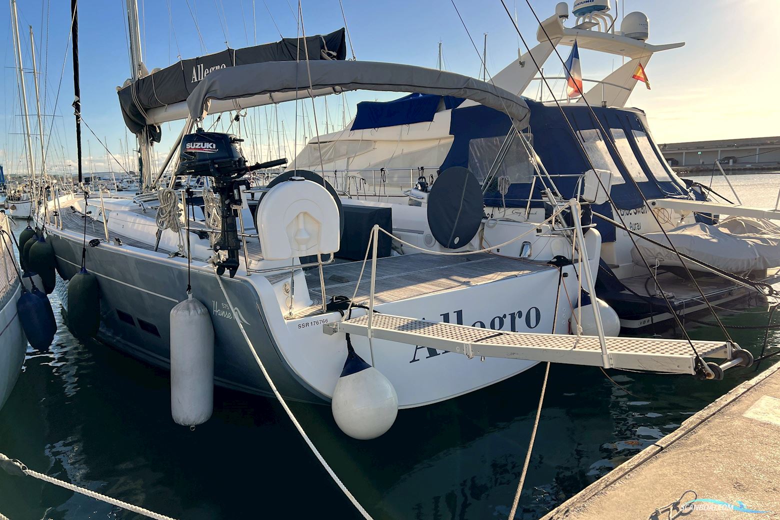 Hanse 575 Sejlbåd 2013, med Volvo Penta D3-110 motor, Spanien