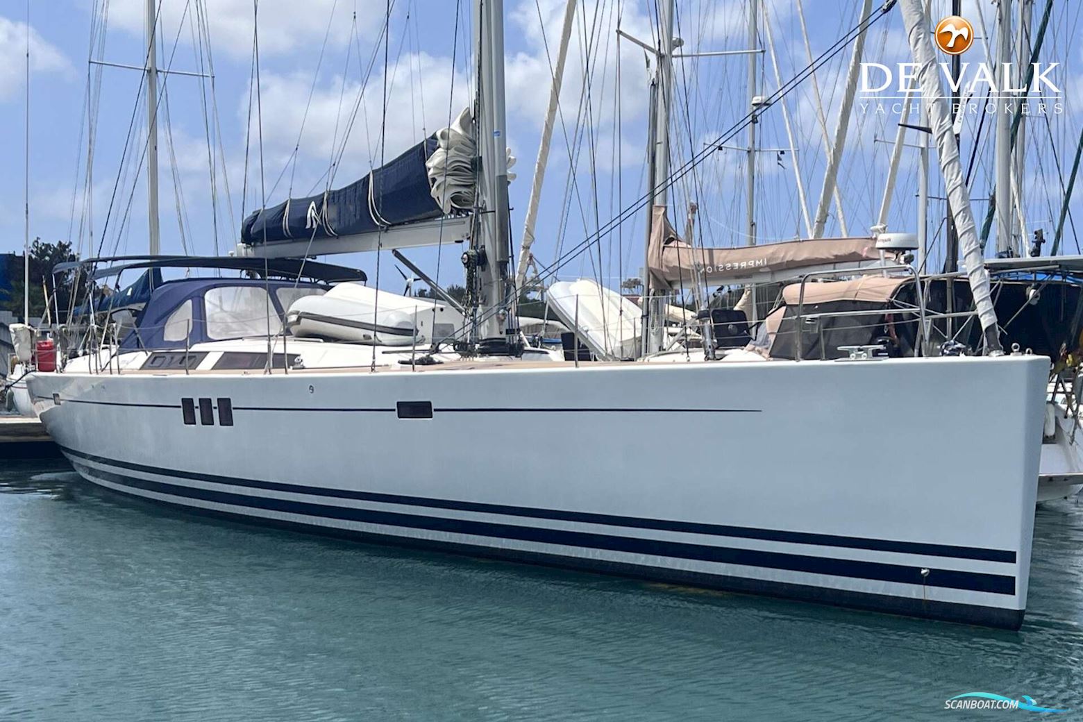Hanse 630e Sejlbåd 2007, med Volvo Penta motor, Ej oplyst