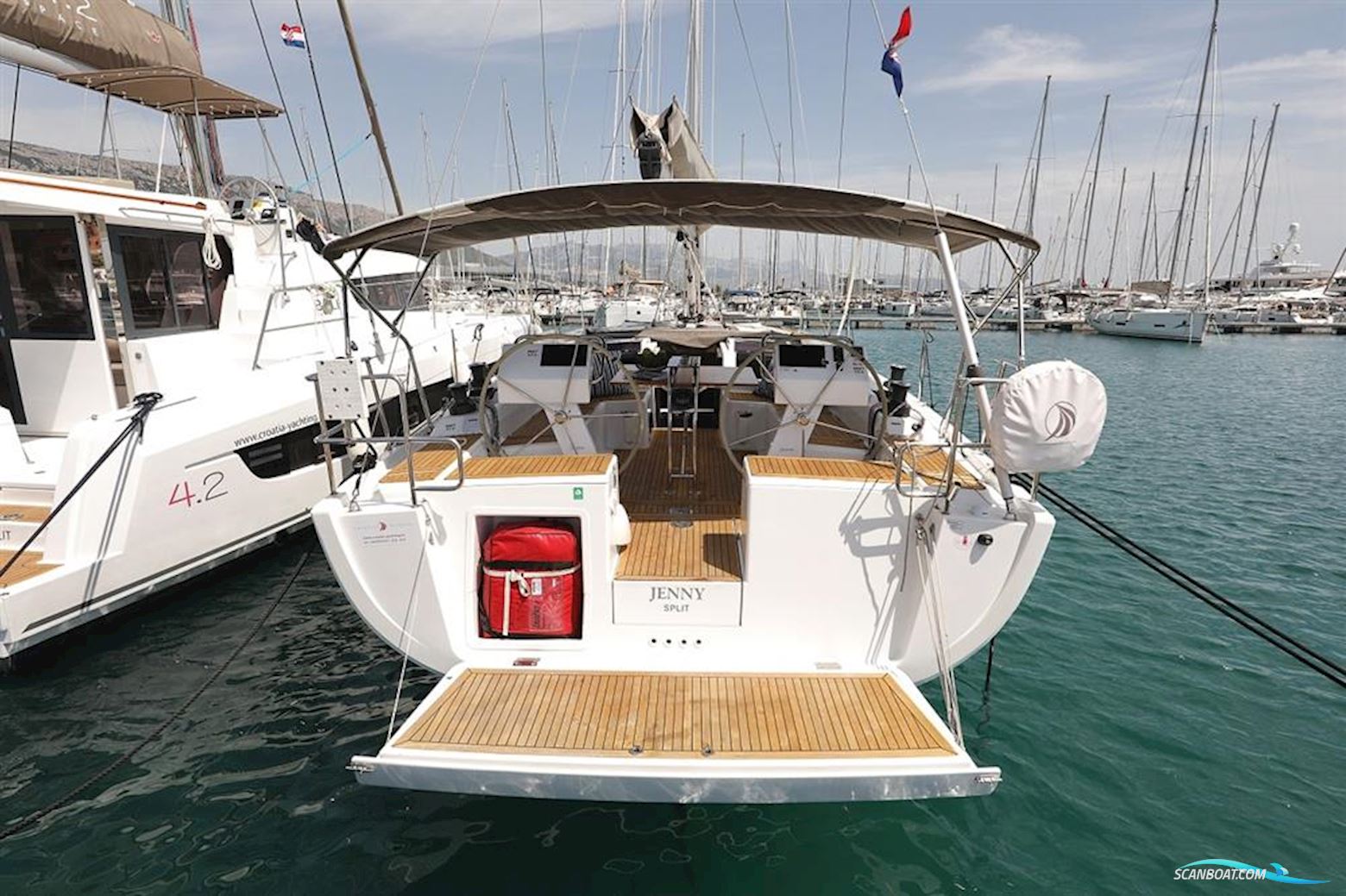 Hanse Yachts 455 Sejlbåd 2017, med Volvo D2-75 motor, Kroatien
