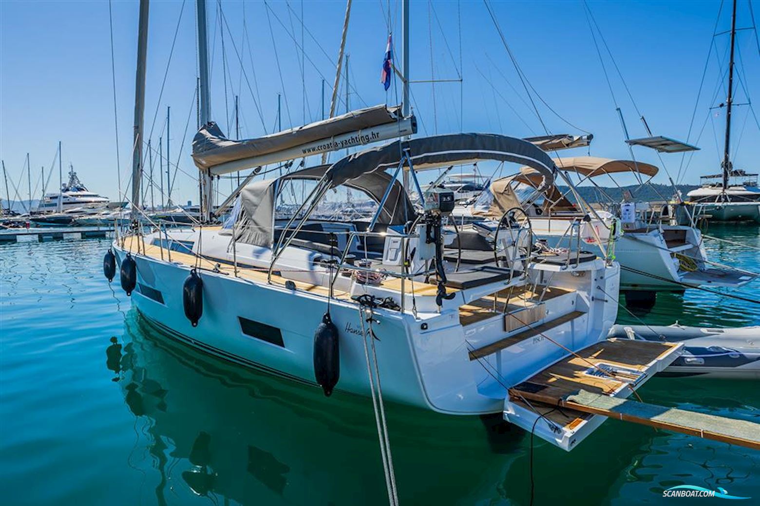 Hanse Yachts Hanse 460 Sejlbåd 2023, med Yanmar 4JH80 motor, Kroatien
