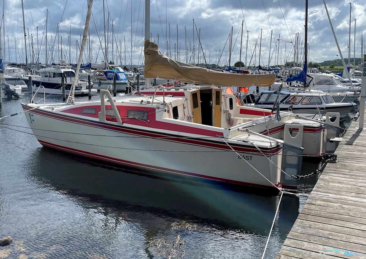 Havcat 27 C Sejlbåd 1981, med Suzuki motor, Danmark