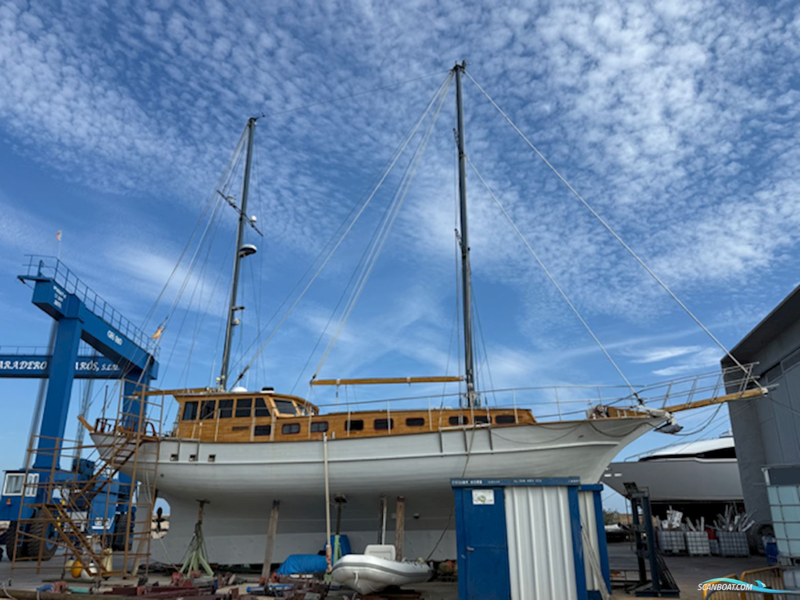 Hayri Kutlu Goélette 19M Caïque Turque Marmaris Sejlbåd 1988, med Detroit GM 174HP 6-71 motor, Spanien