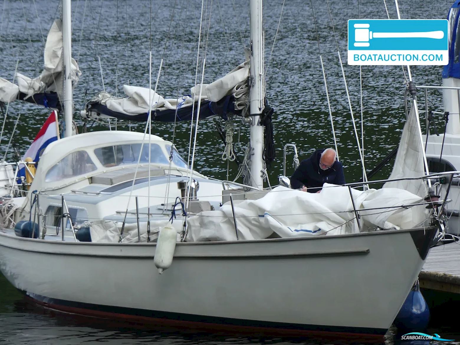 Holman & Pye Bowman 36 Sejlbåd 1970, med Nanni motor, Holland