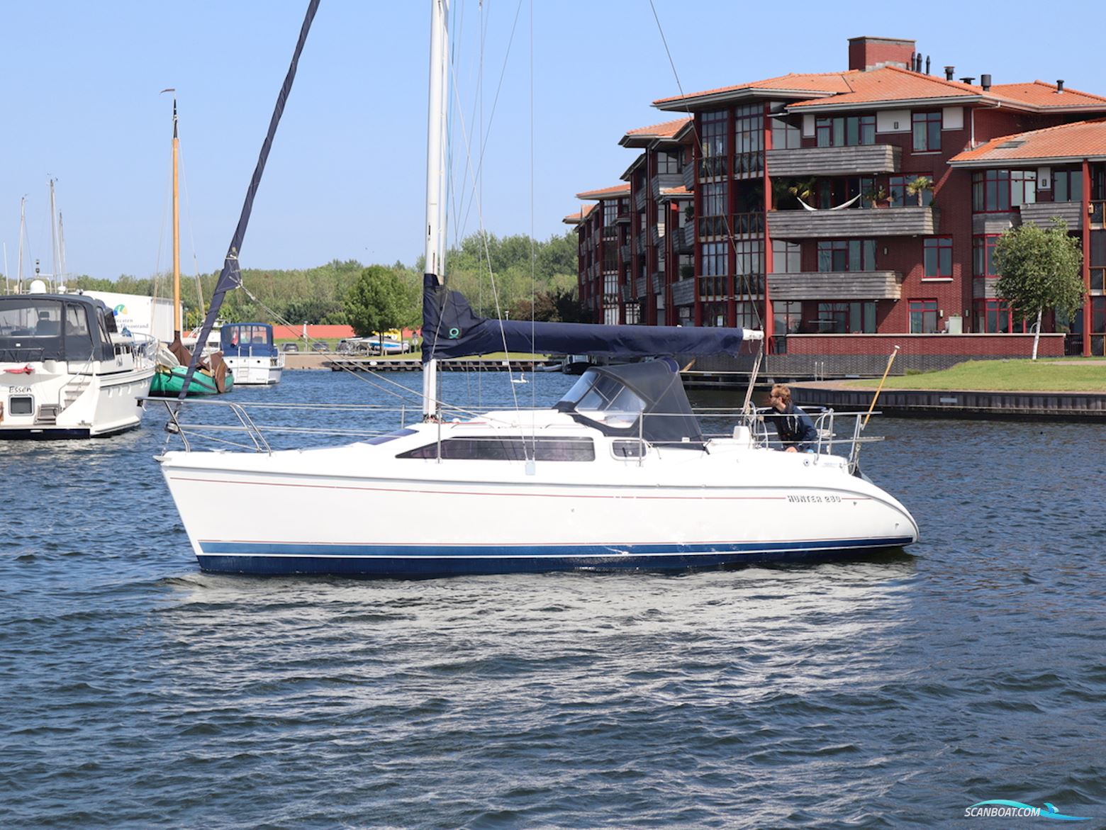 Hunter 280 Met stuurwiel Sejlbåd 1999, Holland