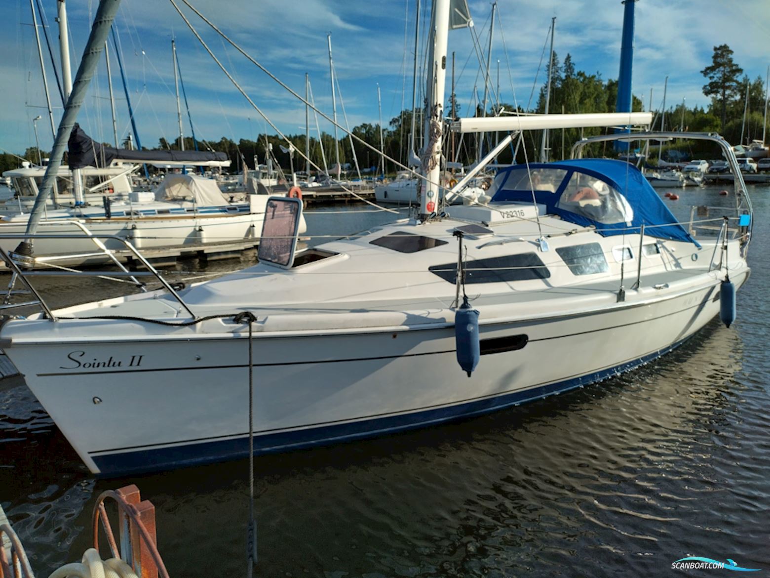 Hunter 326 Sejlbåd 2002, med Yanmar motor, Finland