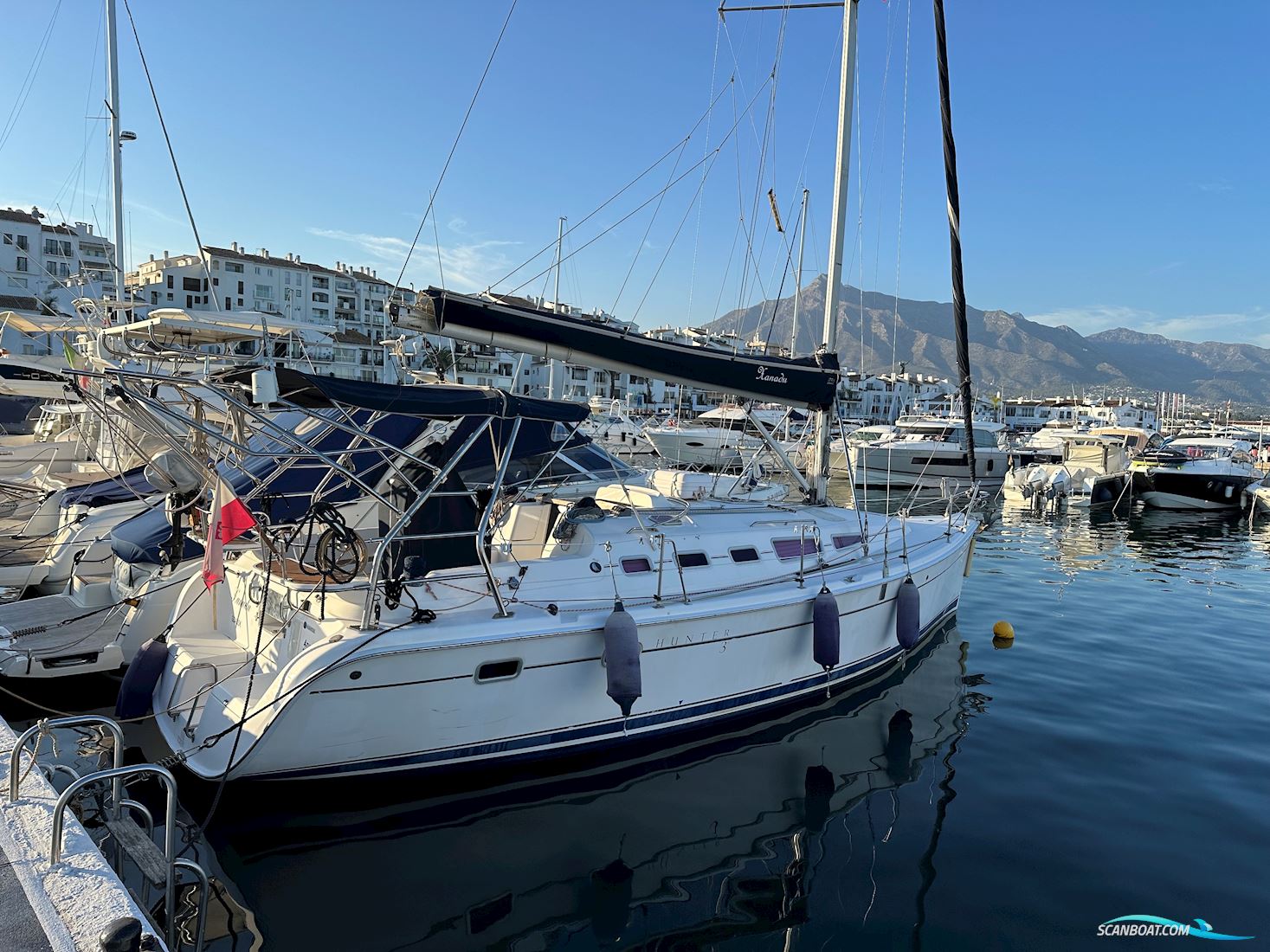 Hunter 38 Sejlbåd 2008, med Yanmar motor, Spanien