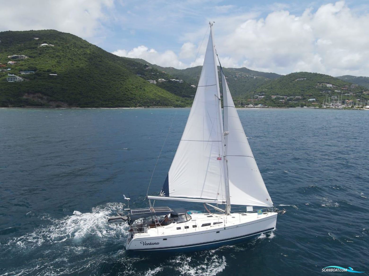 Hunter 49 Sejlbåd 2008, med Yanmar 4JH4-Hte motor, Spanien