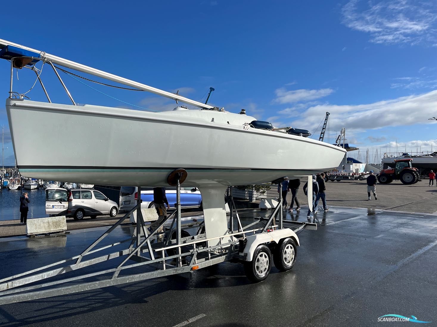 Hunter 707 Sejlbåd 2000, med Suzuki motor, Tyskland