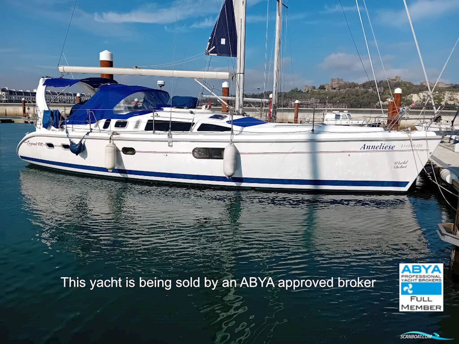 Hunter Legend 410 Sejlbåd 1997, med Yanmar 4JH2E motor, England