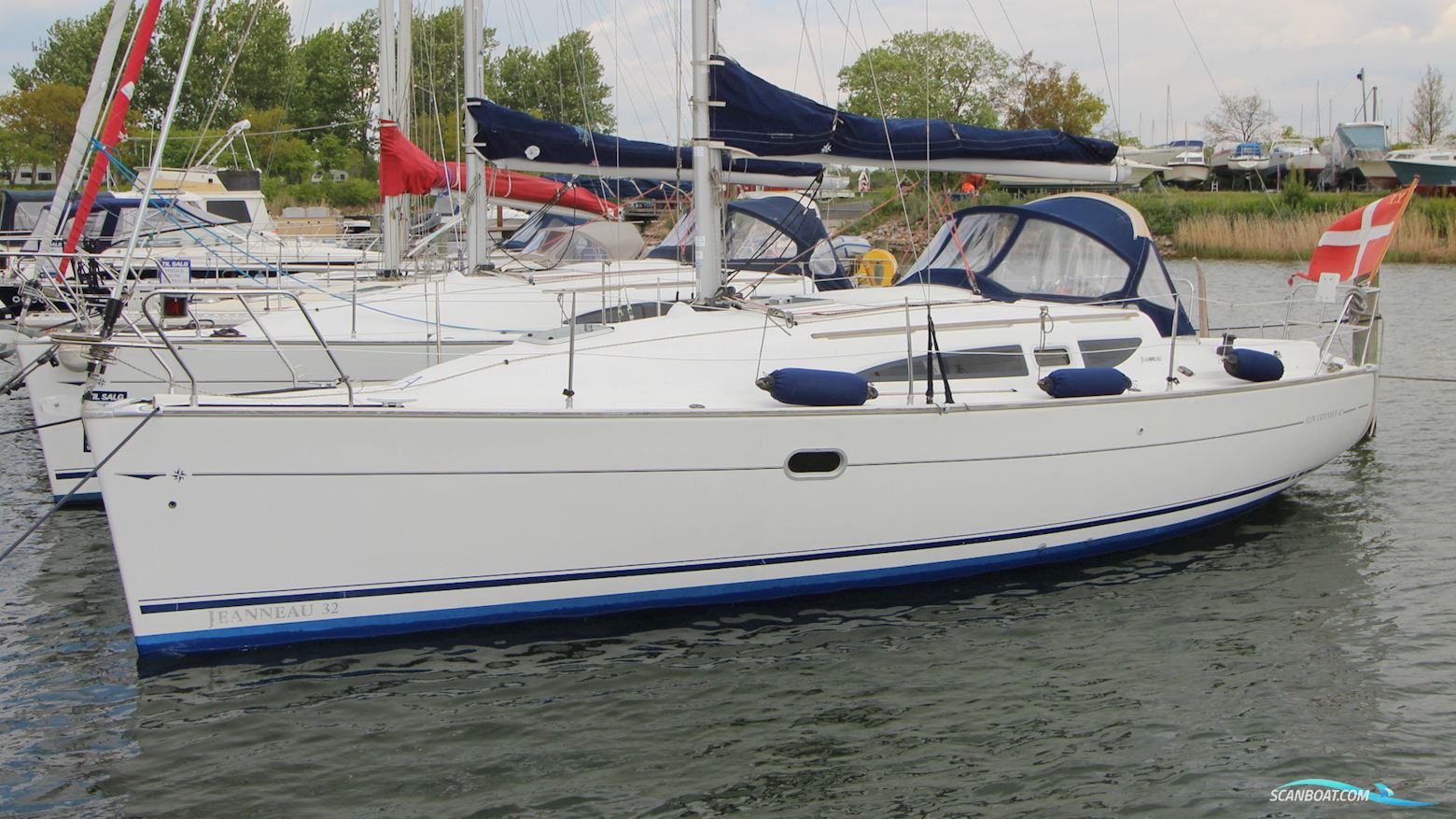 Jeanneau 32 Sun Odyssey Sejlbåd 2003, med Volvo Penta motor, Danmark