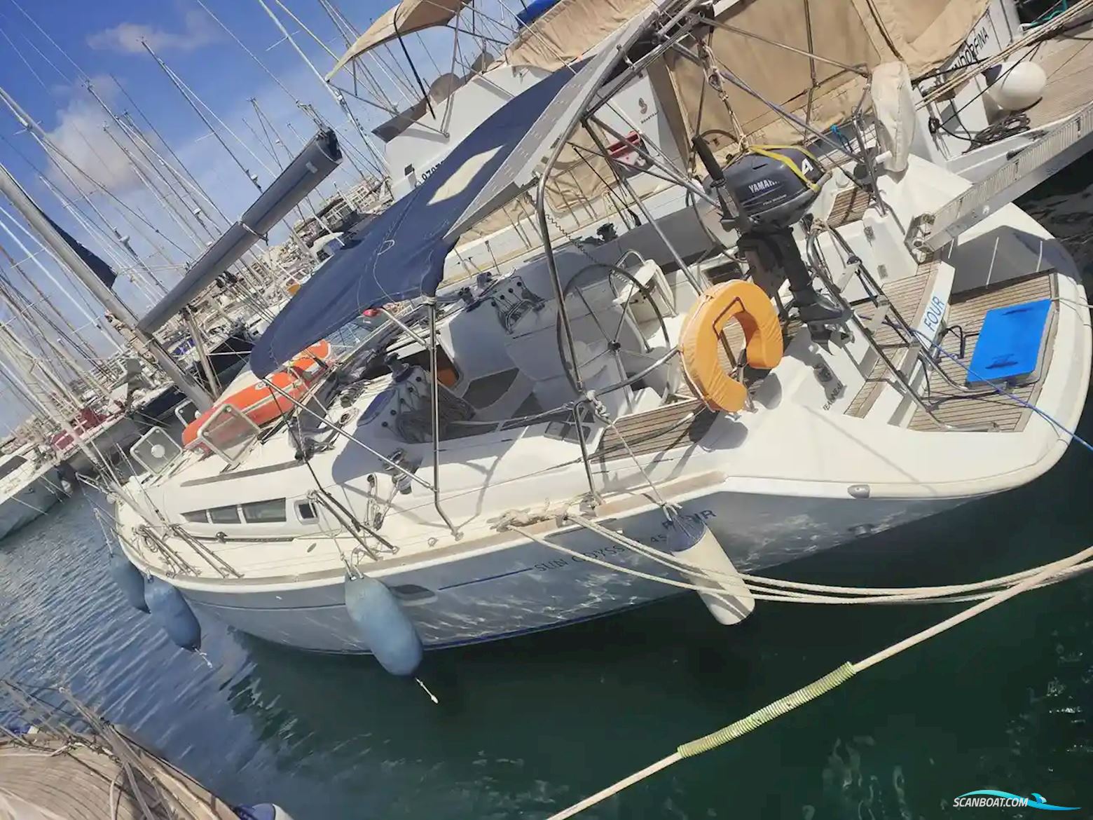 Jeanneau 45 Sun Odyssey Sejlbåd 2005, med Yanmar motor, Spanien
