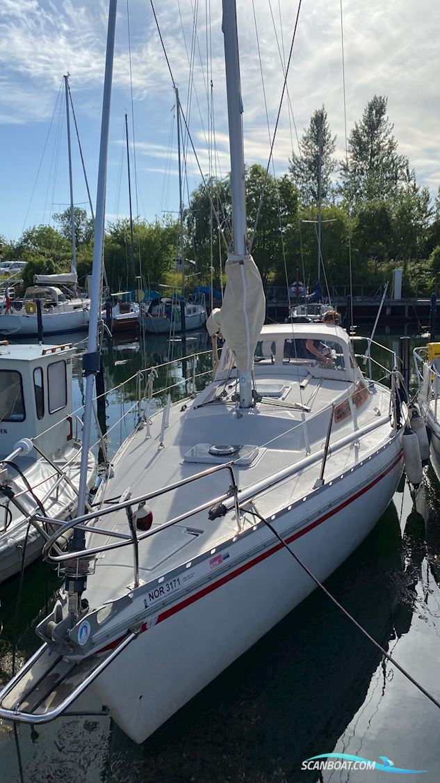 Jeanneau Aquila 28 Sejlbåd 1984, med Kunsts 722D motor, Danmark