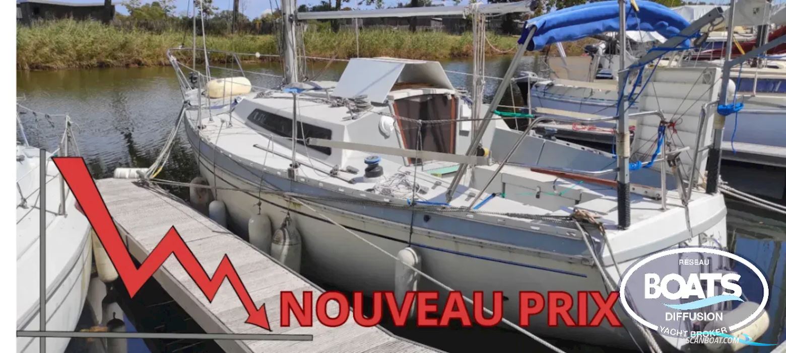 Jeanneau Aquila Sejlbåd 1979, med Yanmar motor, Frankrig