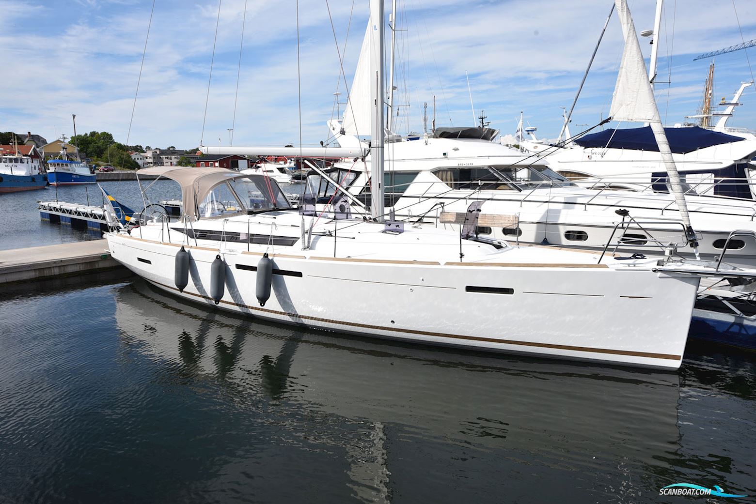 Jeanneau Jeanneau Sun Odyssey 449 Sejlbåd 2017, med Yanmar 4JH5E 54HK motor, Sverige