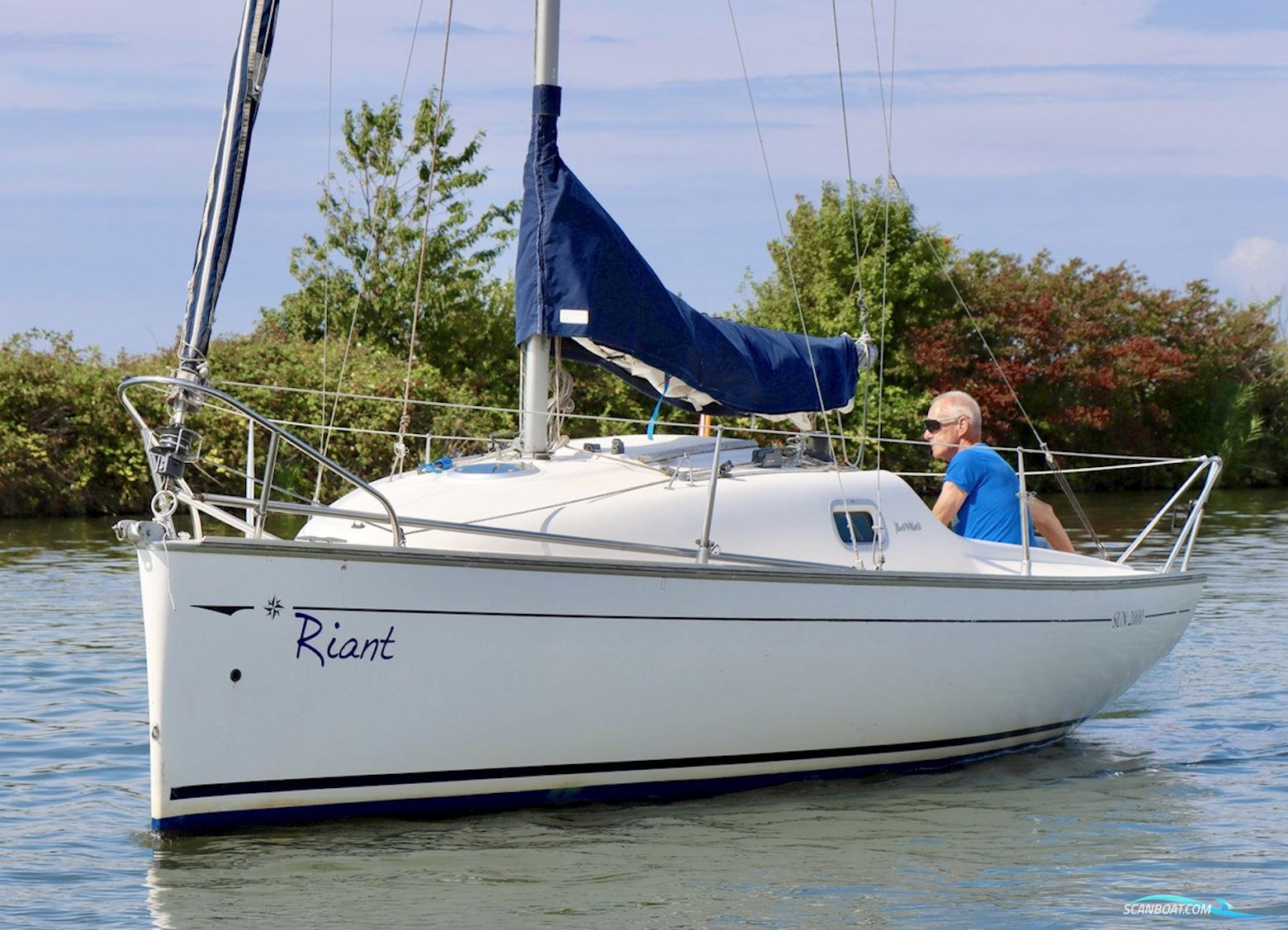 Jeanneau Sun 2000 Sejlbåd 2005, med In 2025 groot onderhoud gehad. Factuur aanwezig. motor, Holland