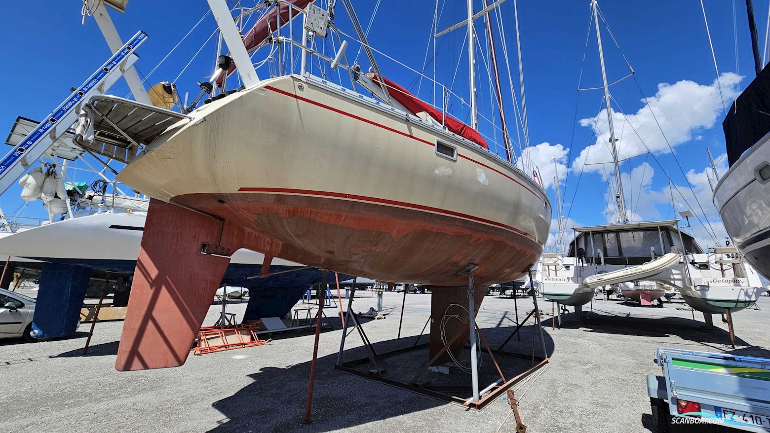 Jeanneau Sun Kiss 45 Sejlbåd 1983, med VOLVO PENTA motor, Frankrig