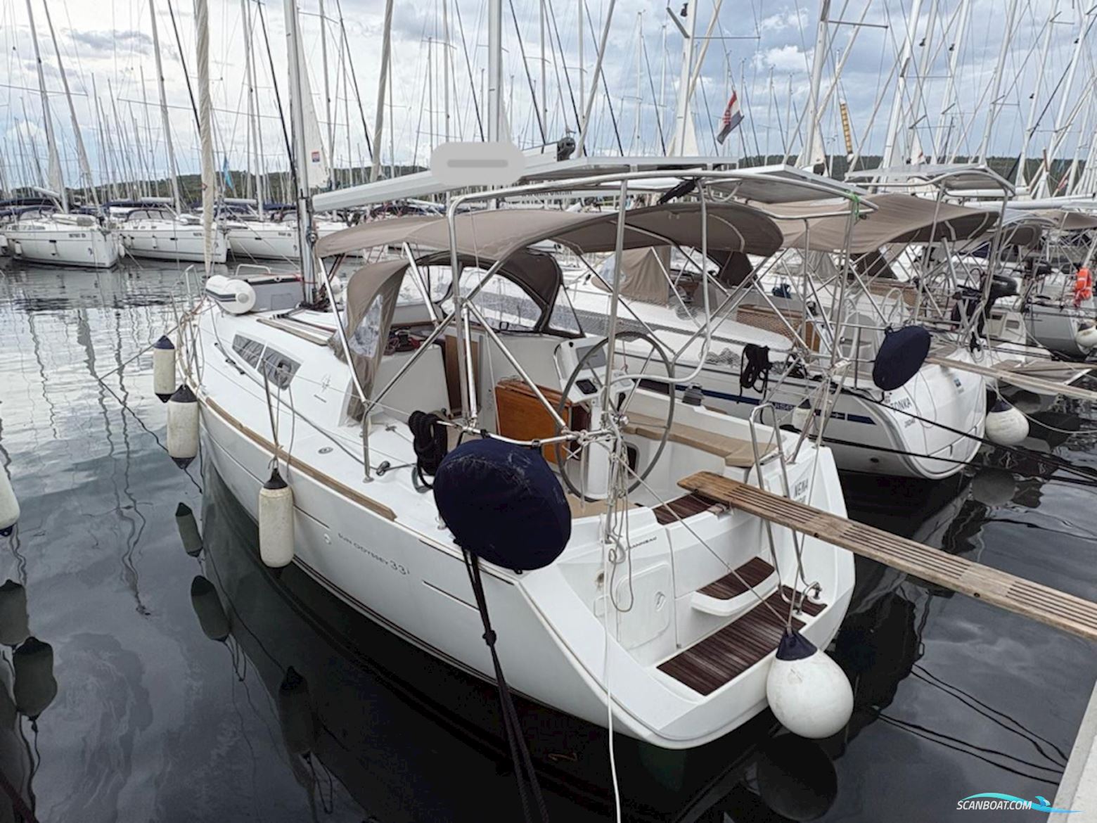 Jeanneau Sun odyssey 33i Sejlbåd 2014, med Yanmar motor, Kroatien