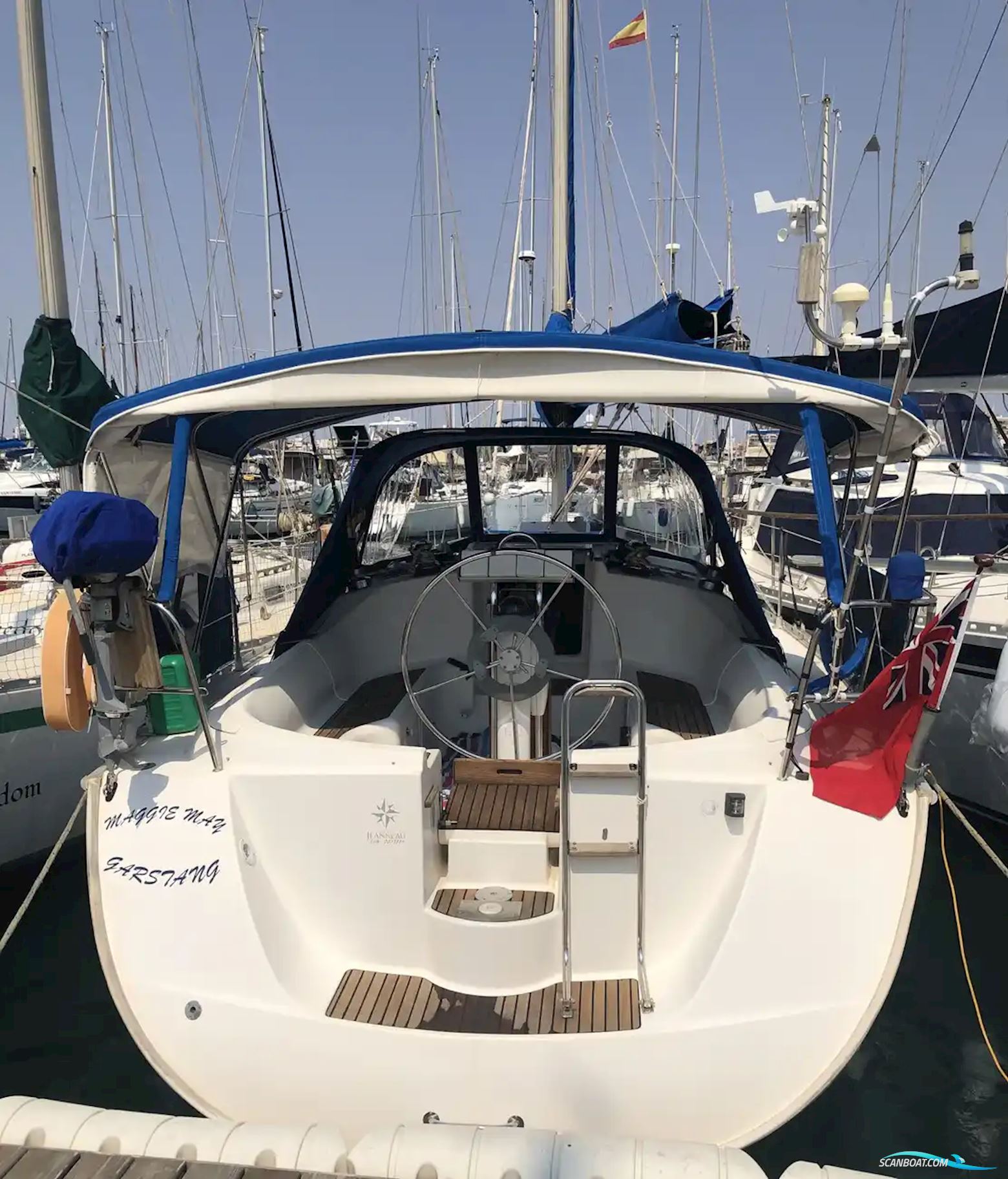 Jeanneau Sun Odyssey 34.2 Sejlbåd 1998, med Yanmar motor, Spanien