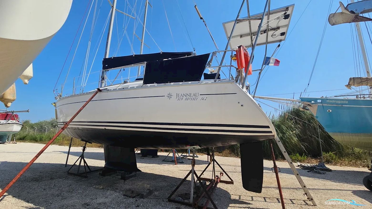 Jeanneau SUN ODYSSEY 34.2 Sejlbåd 1998, med VOLVO motor, Frankrig