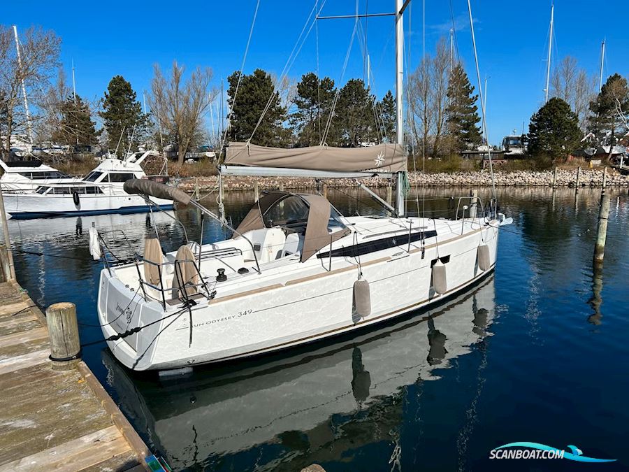 Jeanneau Sun Odyssey 349 Sejlbåd 2015, med Yanmar 3YM20 motor, Danmark