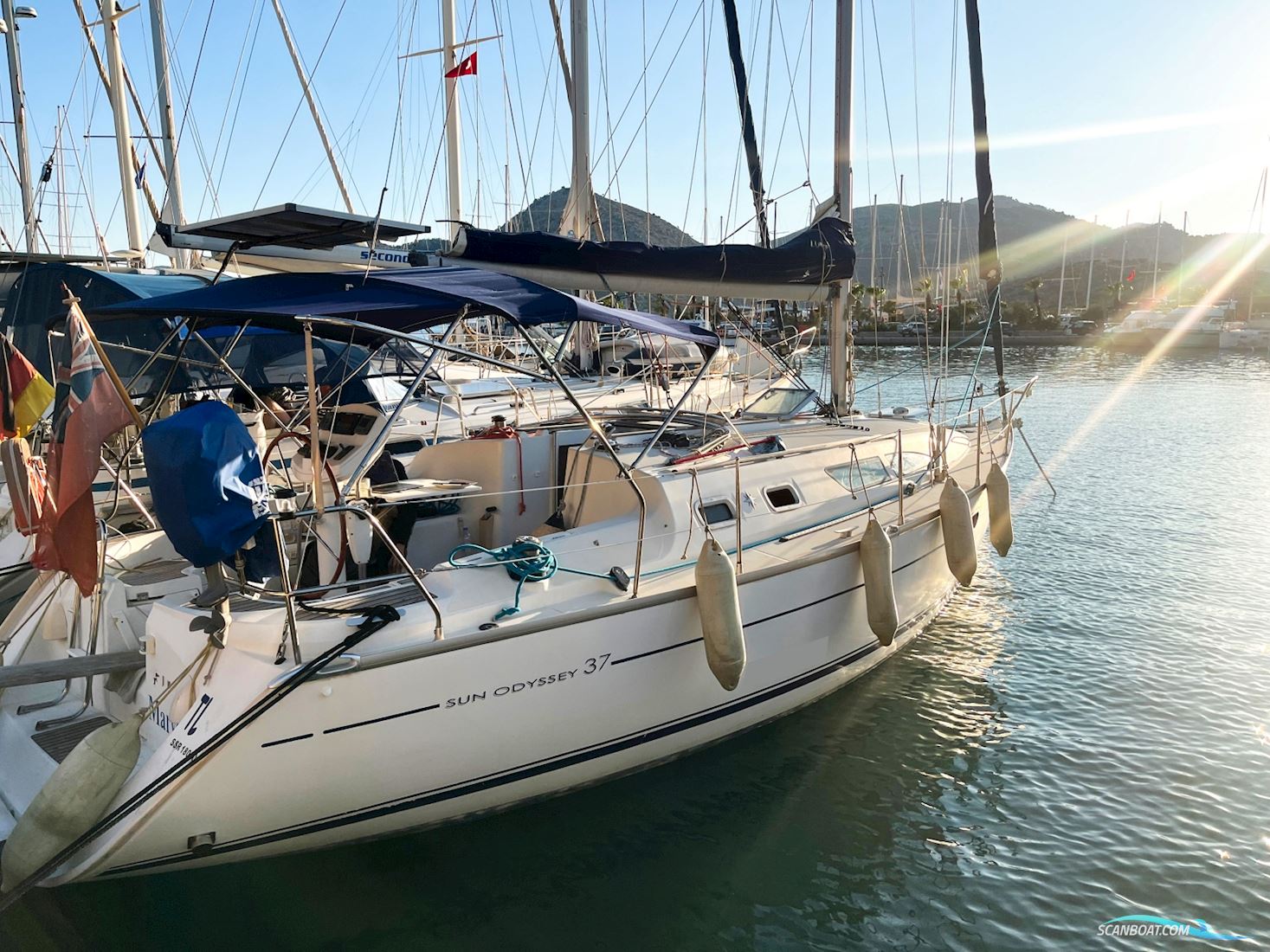 Jeanneau Sun Odyssey 37 Sejlbåd 2006, med Yanmar motor, Grækenland