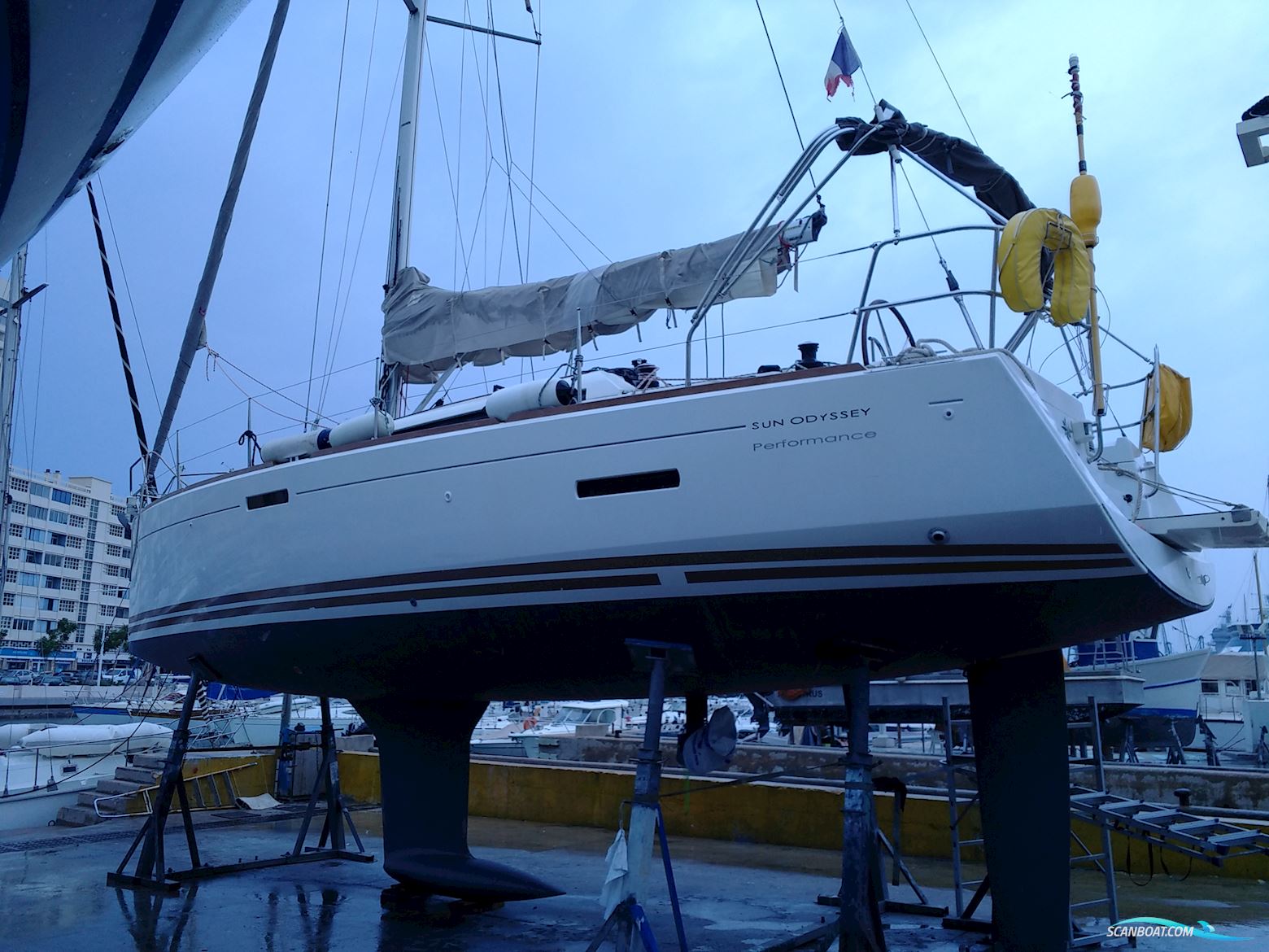 Jeanneau Sun Odyssey 379 Sejlbåd 2012, med Yanmar  motor, Frankrig