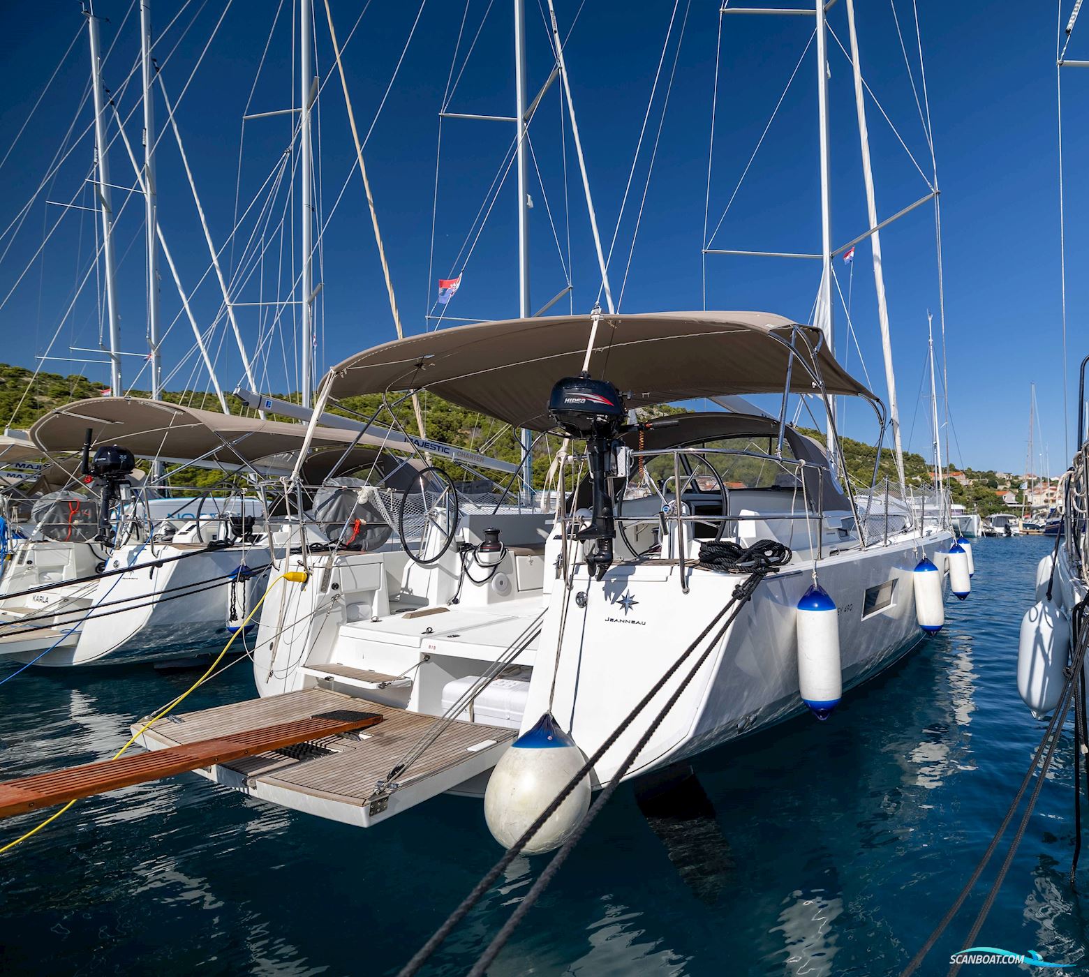 Jeanneau Sun Odyssey 380 Sejlbåd 2024, med Yanmar motor, Kroatien