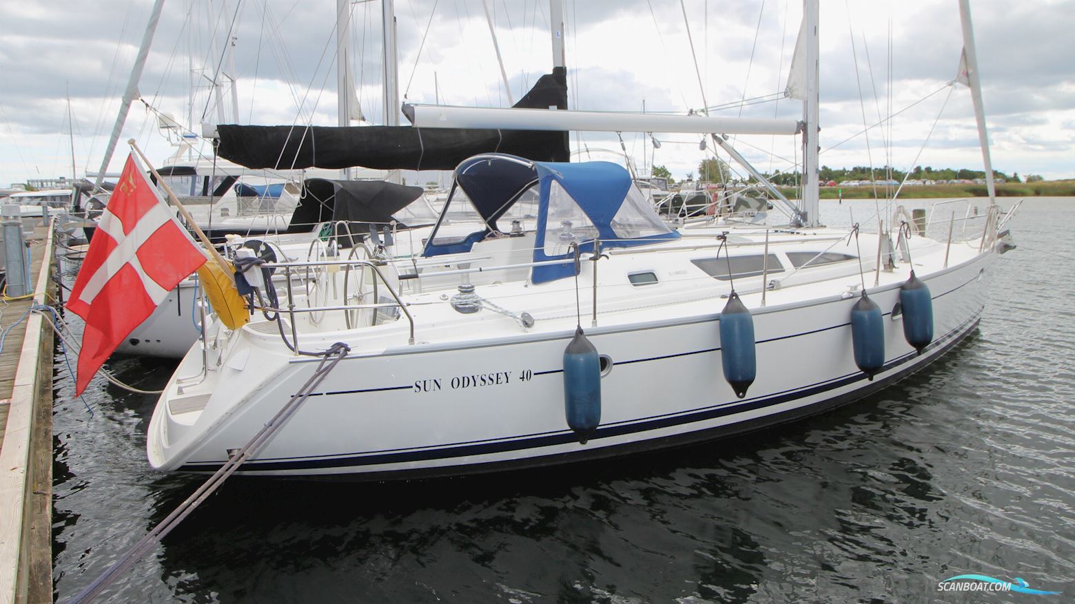 Jeanneau Sun Odyssey 40  Sejlbåd 2000, med Yanmar motor, Danmark