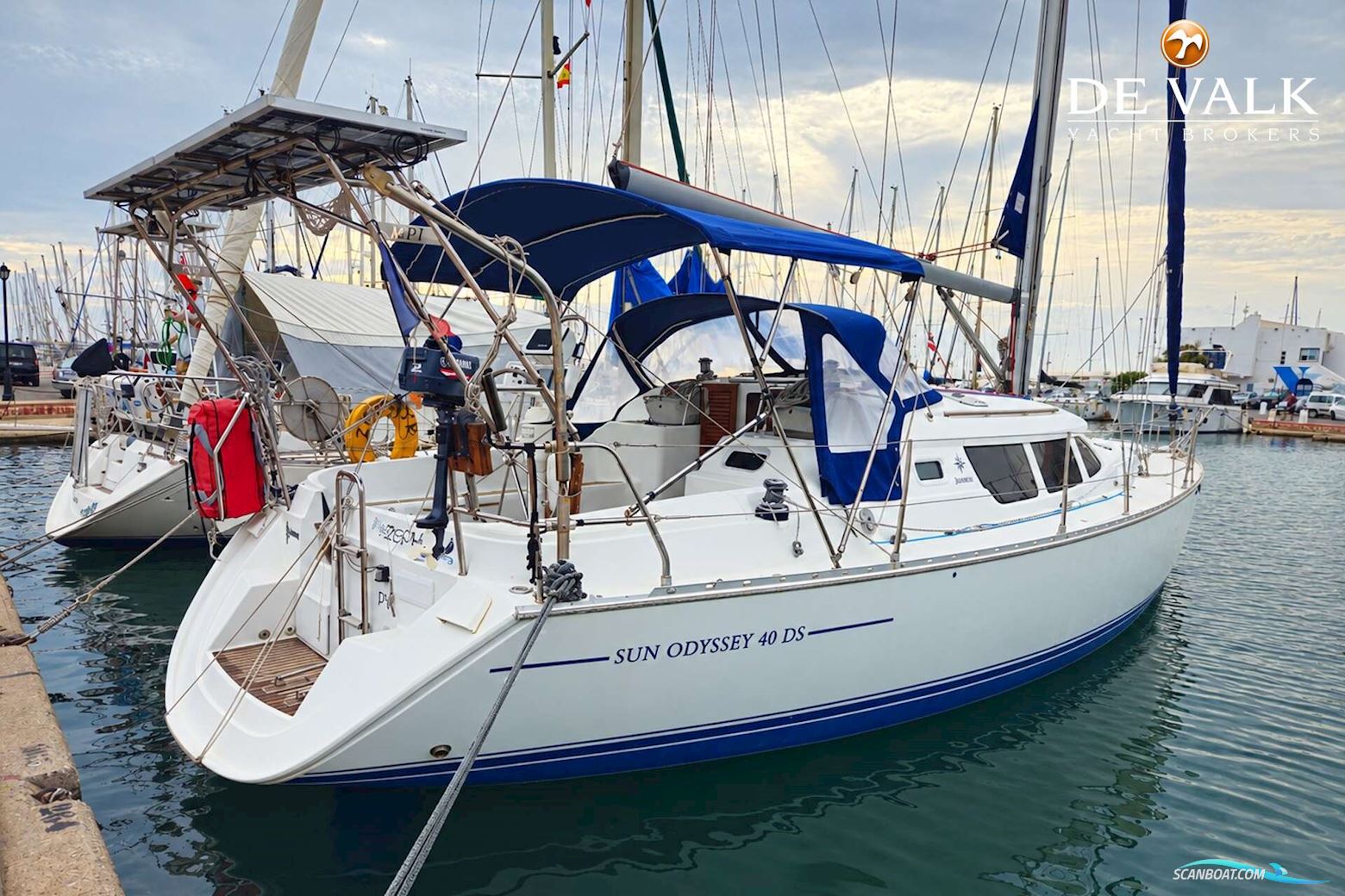Jeanneau Sun Odyssey 40 DS Sejlbåd 2002, med Volvo motor, Spanien