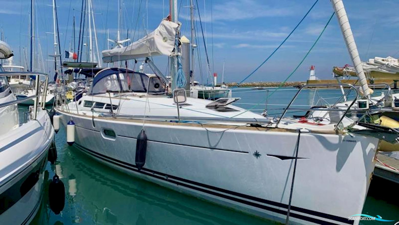 Jeanneau Sun Odyssey 42i pte Sejlbåd 2008, med YANMAR 4JH4AE motor, Frankrig