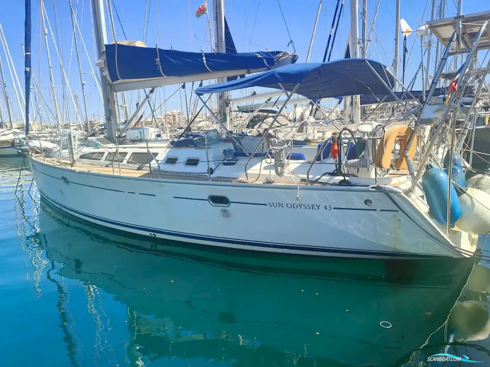 Jeanneau Sun Odyssey 43 Sejlbåd 2001, med Yanmar motor, Spanien