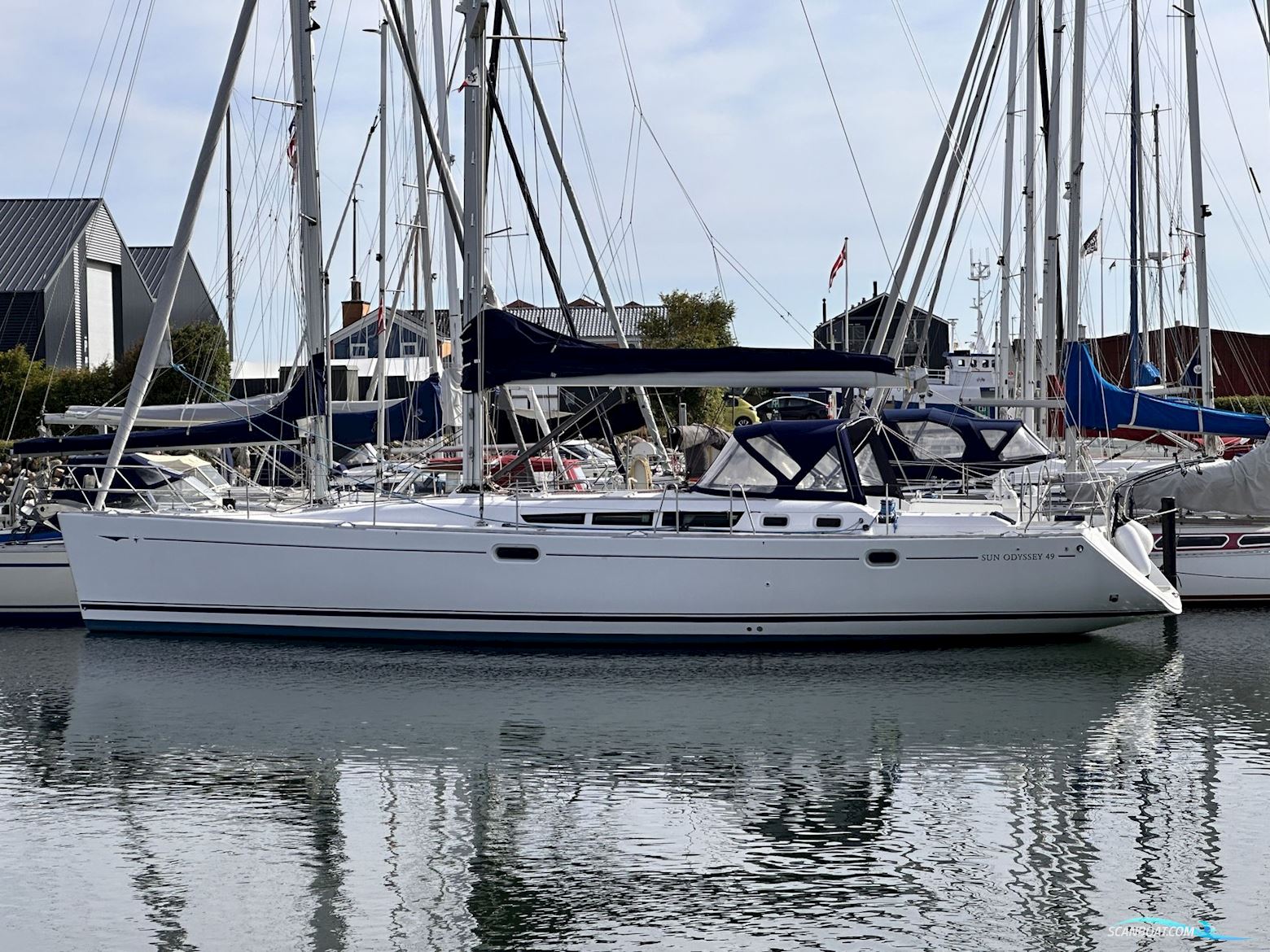 Jeanneau Sun Odyssey 49 Sejlbåd 2005, med Yanmar 100 CV4JH3-HTE motor, Danmark