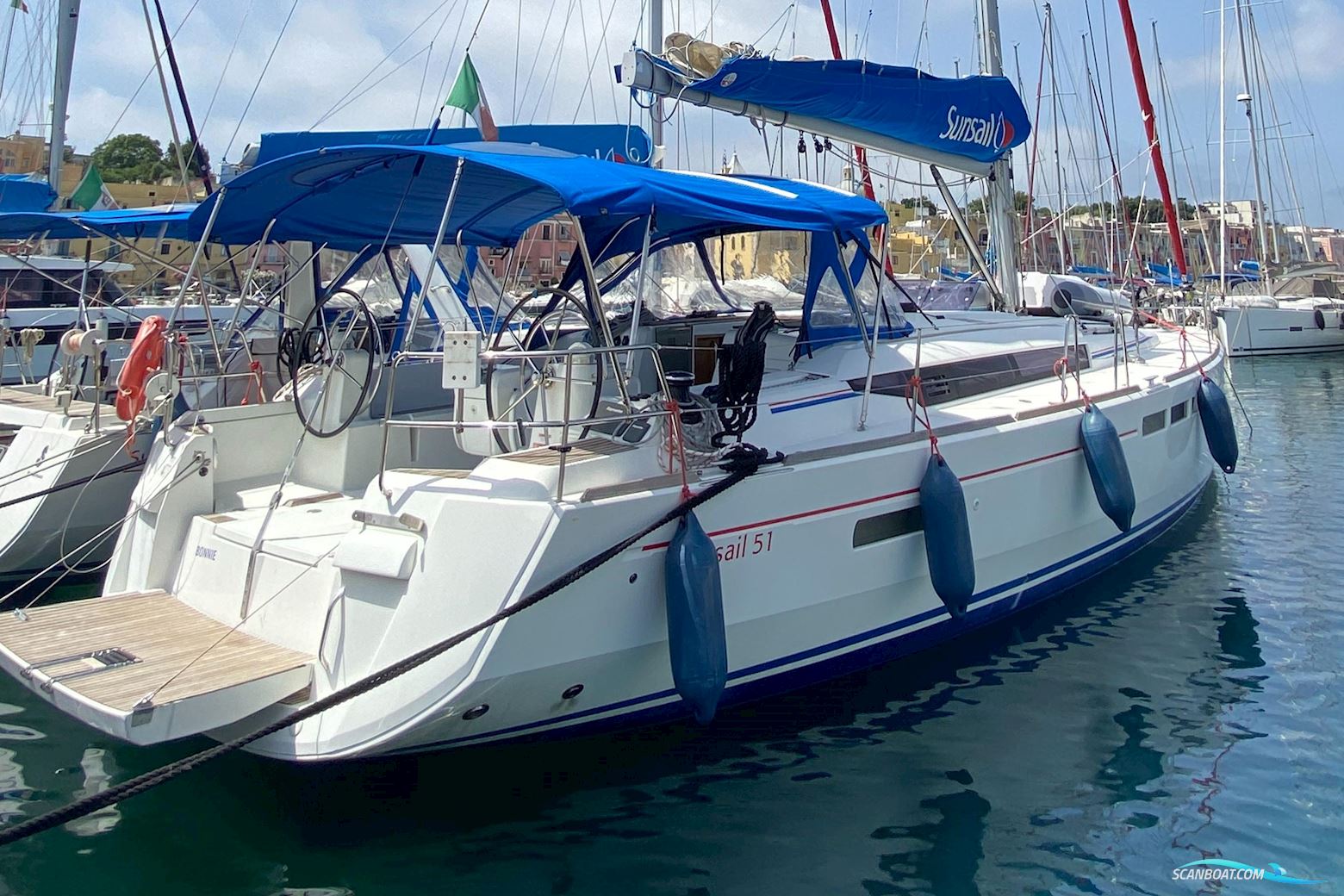 Jeanneau Sun Odyssey 519 Sejlbåd 2016, med Yanmar motor, Italien