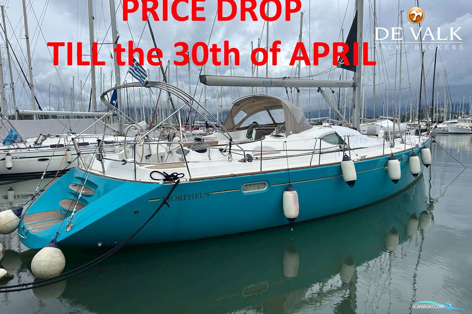 Jeanneau Sun Odyssey 54 DS Sejlbåd 2005, Grækenland