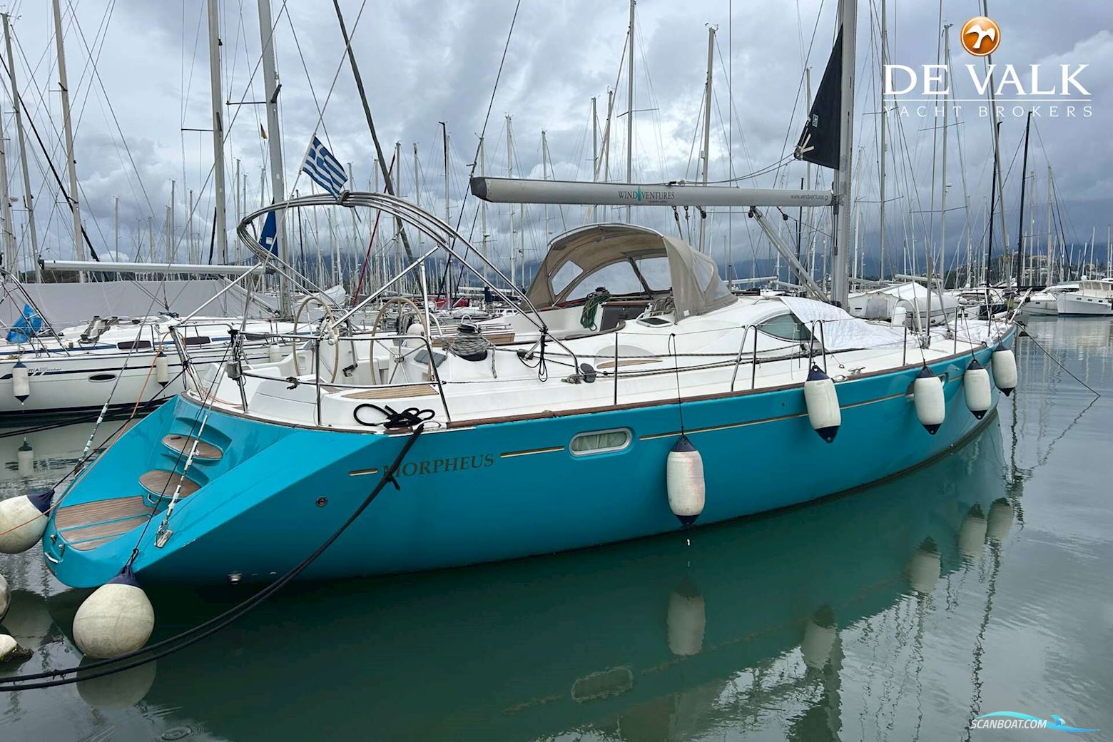 Jeanneau Sun Odyssey 54 DS Sejlbåd 2005, Grækenland