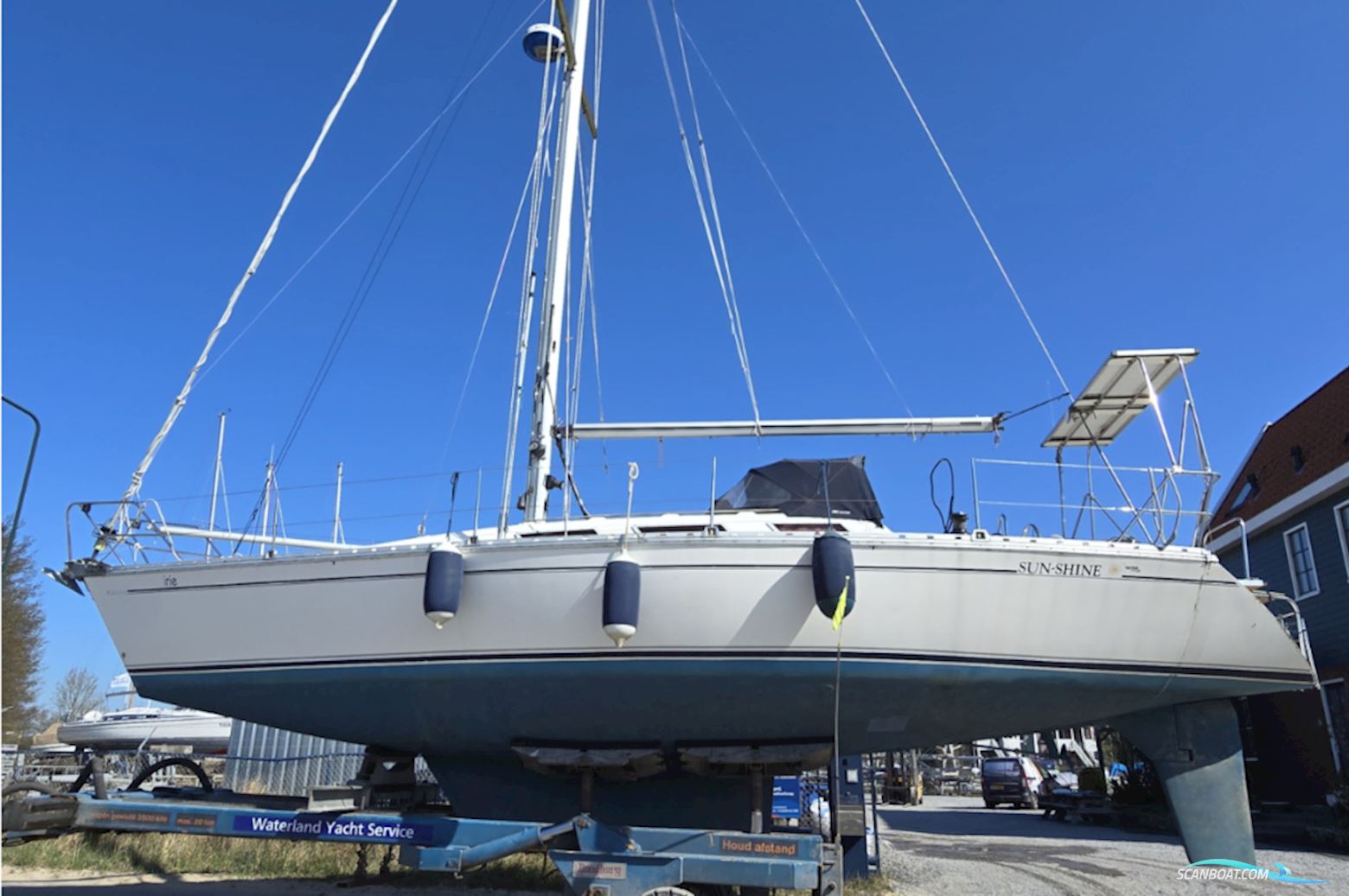 Jeanneau Sunshine 38 centerboard