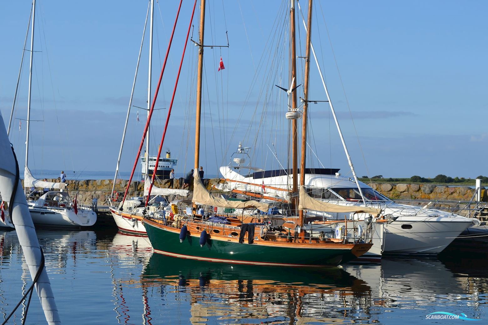 Ketch Sejlbåd 1951, med Volvo MD22L 1994 motor, Danmark