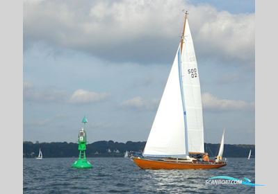 Klassische Holz Segelyacht Sejlbåd 1942, med Yanmar 3GM30F motor, Tyskland