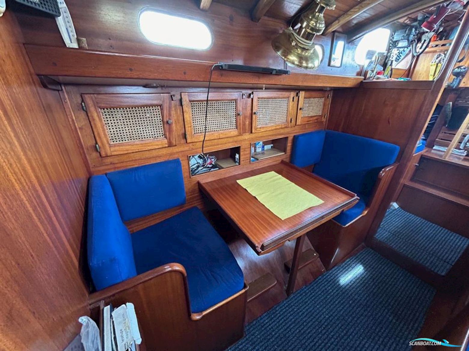 Klassische Holz Segelyacht