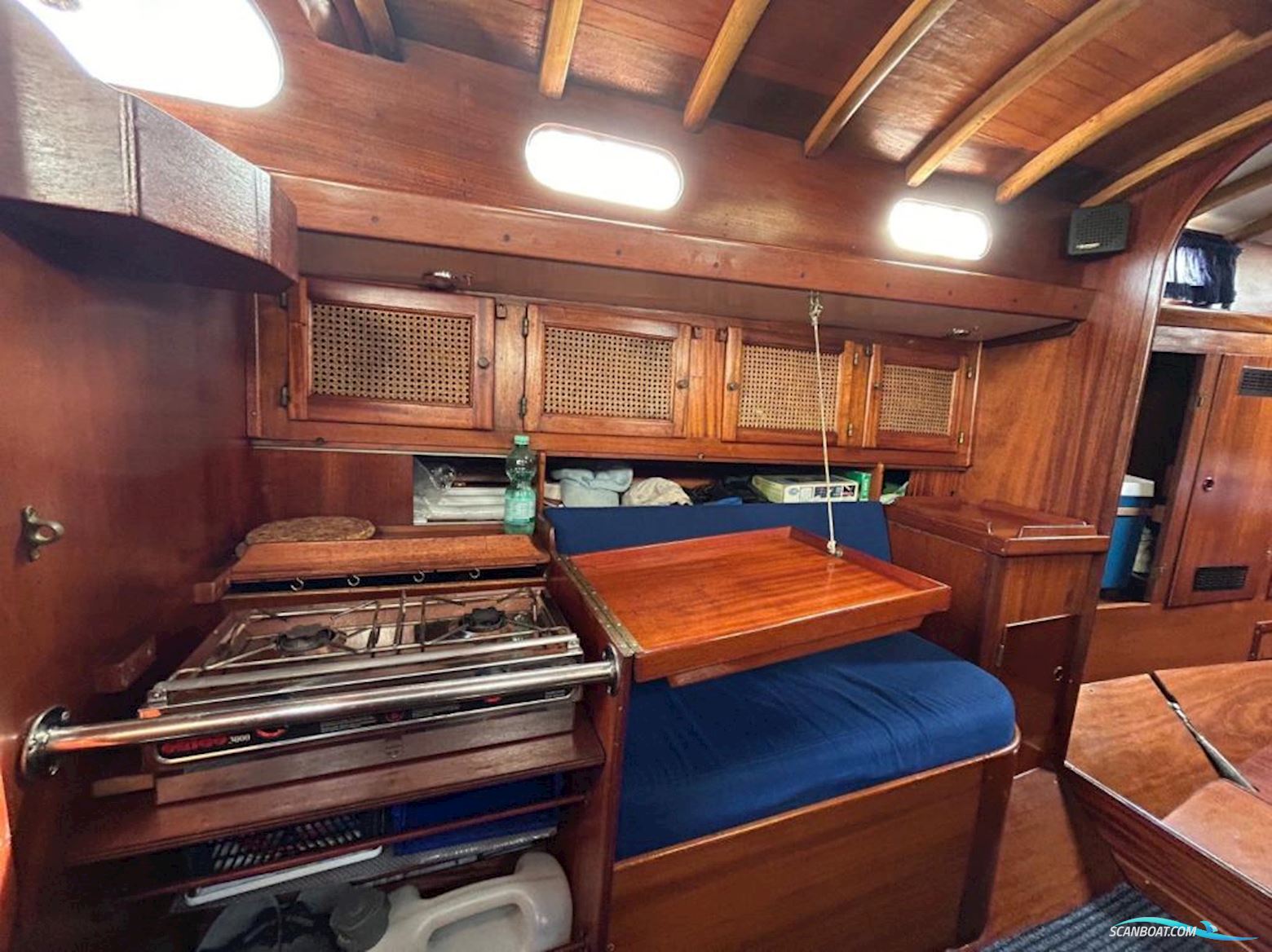 Klassische Holz Segelyacht