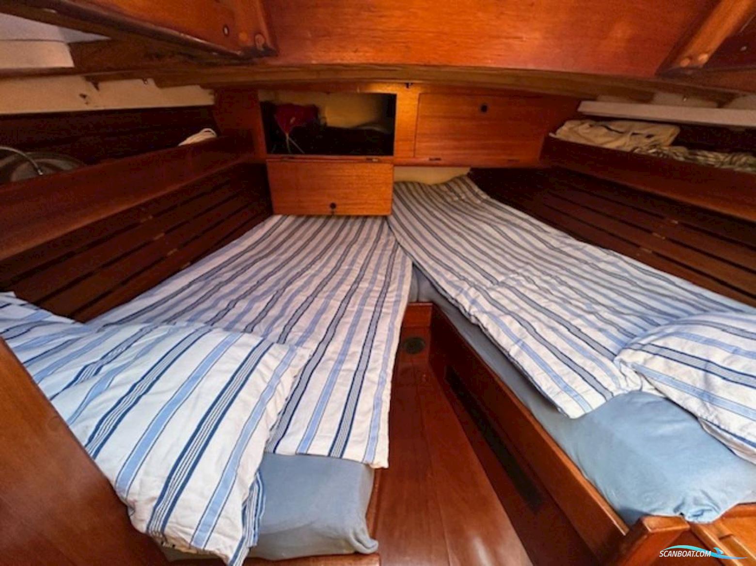 Klassische Holz Segelyacht