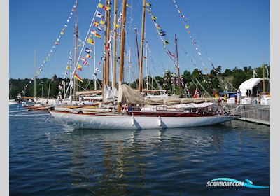 Klassisk Segelyacht, Beduin, 1901, 55 Fot Sejlbåd 1901, med Beta Marin motor, Sverige