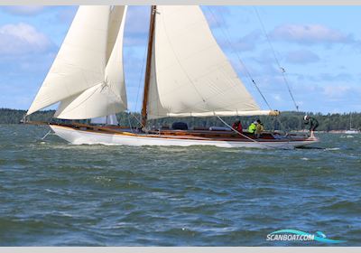 Klassisk Segelyacht, Beduin, 1901, 55 Fot Sejlbåd 1901, med Beta Marin motor, Sverige