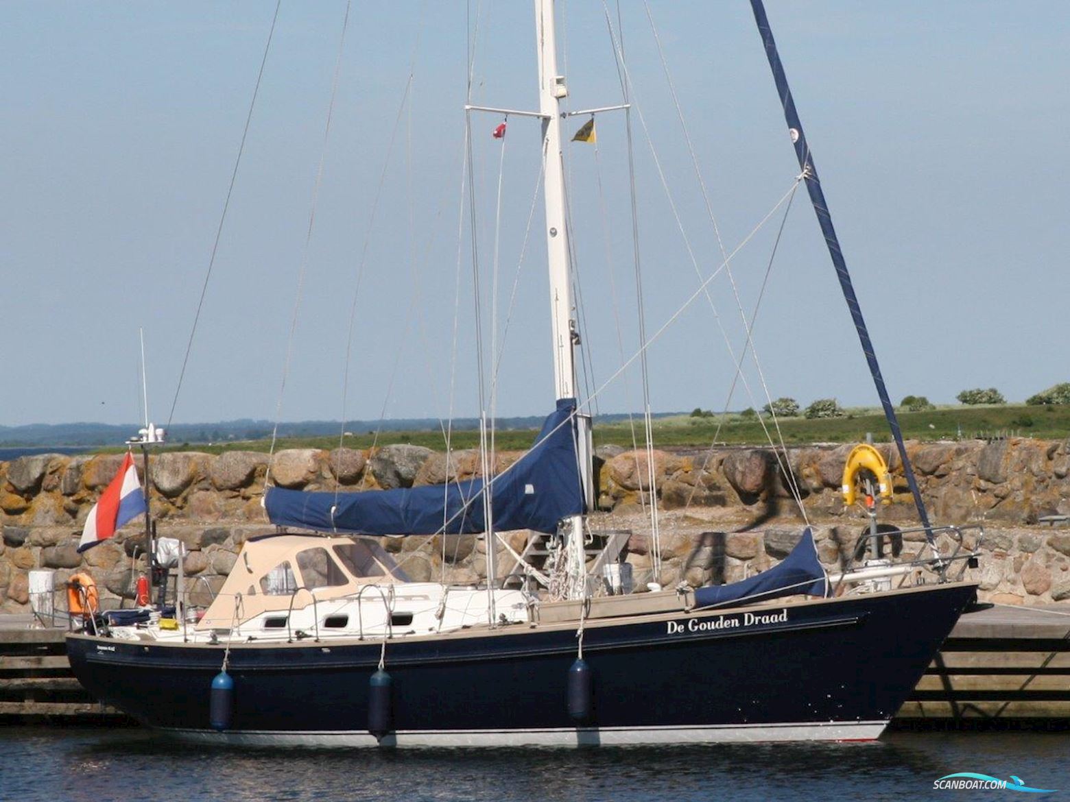 Koopmans 40 Midzwaard Sejlbåd 2000, med Nanni motor, Holland
