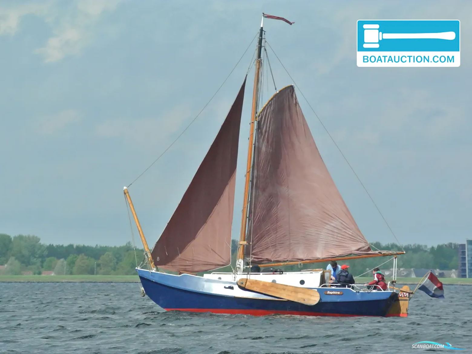 Kos Meinstra Zeeschouw Sejlbåd 1972, med Waterworld motor, Holland