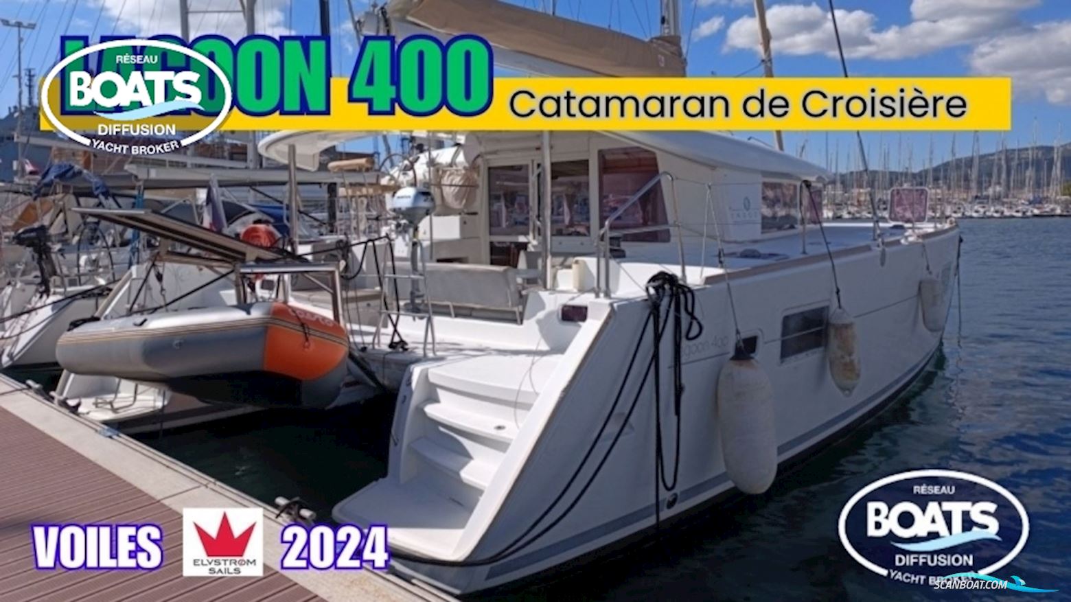 Lagoon 400 Sejlbåd 2011, med YANMAR motor, Frankrig