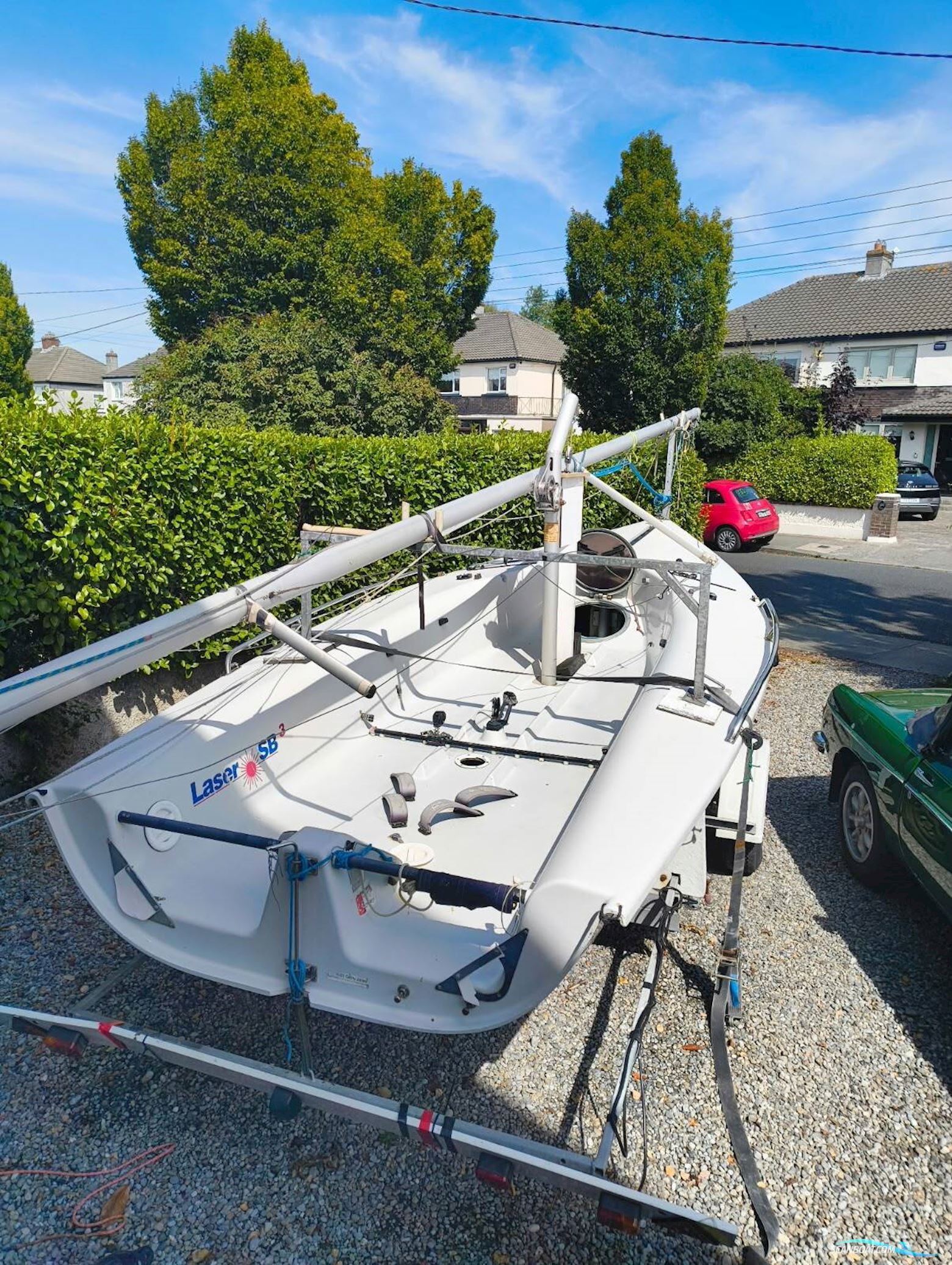 Laser sb20 Sejlbåd 2007, med Tohatsu motor, Irland