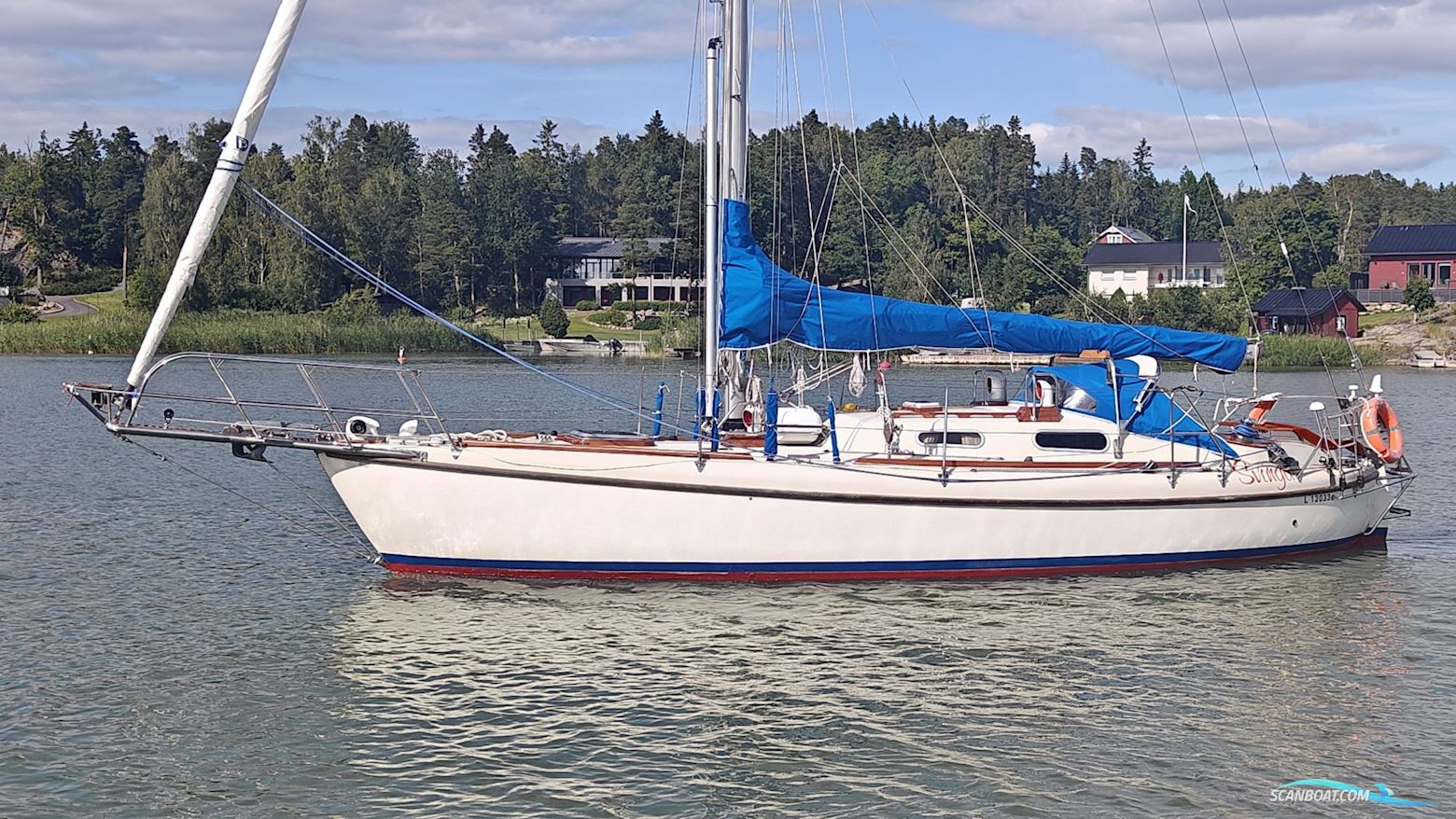 Laurin Koster 32 MK III Sejlbåd 1977, med Nanni Kubota 4220 HE motor, Finland