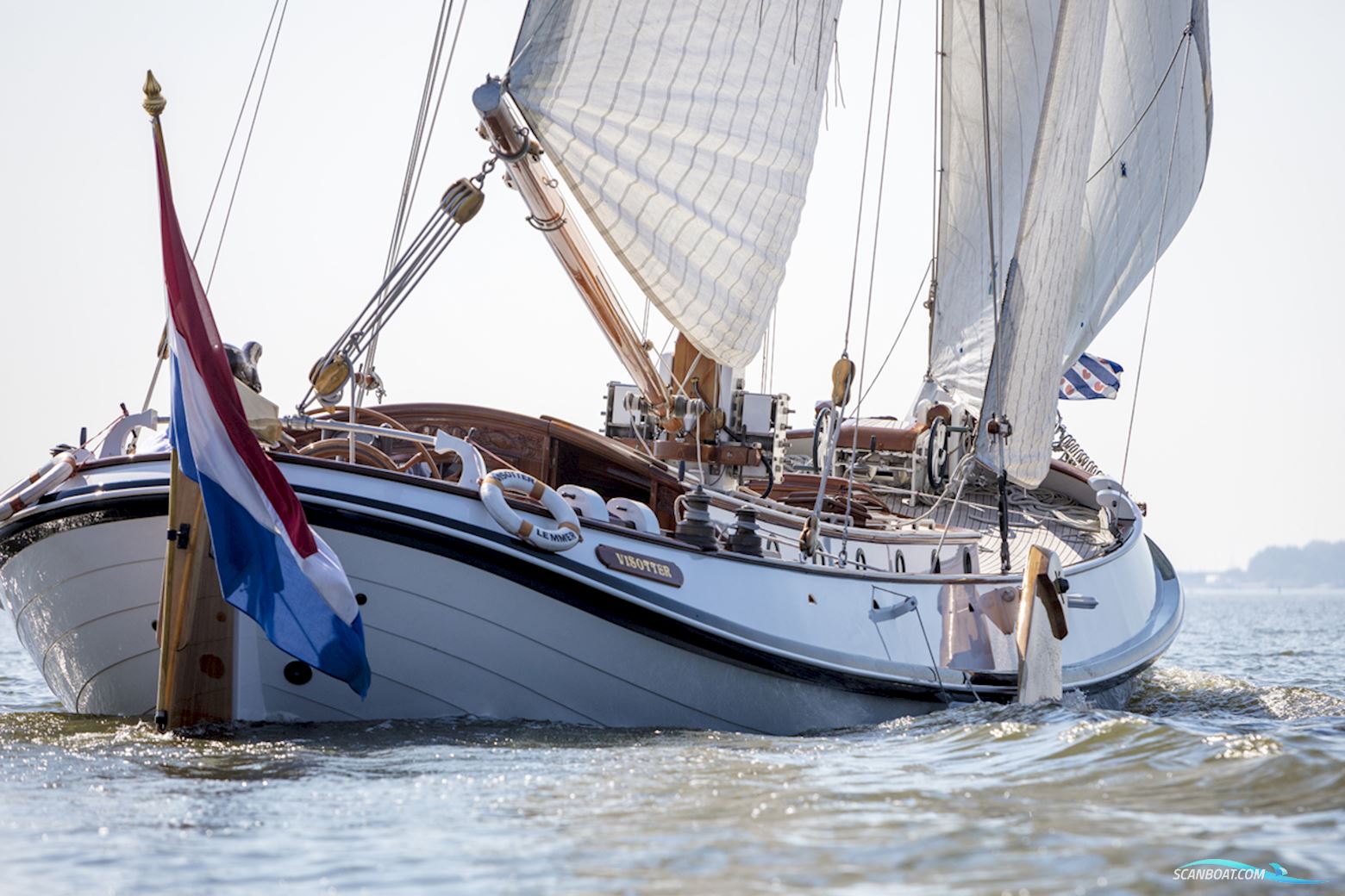 Lemsteraak Visotter - Roefuitvoering Sejlbåd 1991, med Steyr motor, Holland