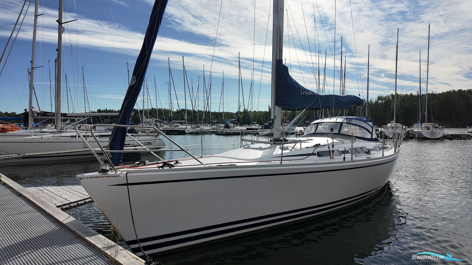 Linjett 37 Sejlbåd 2009, med Volvo D2-40 motor, Sverige